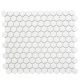 Mosaiik Hexagon valge 26 x 30 cm Läikiv