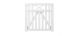 Aiaelement värav Vinesse Plus valge 100 x 98 cm