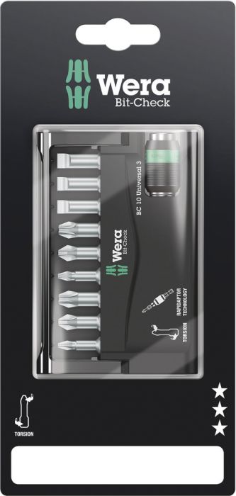 Kruviotsikute komplekt Wera 10-osaline