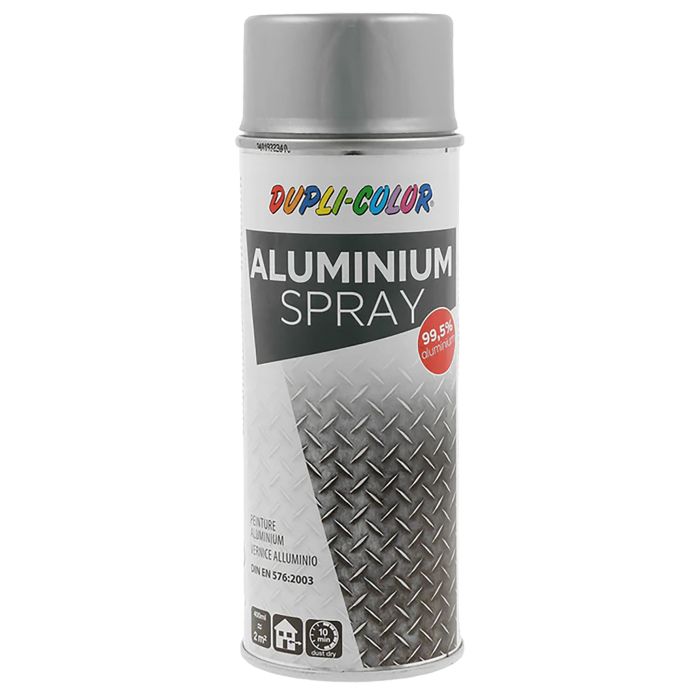 Aerosoolvärv Dupli-Color Aluminium Spray 400 ml, matthõbe