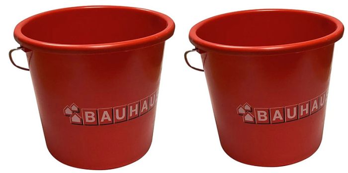 2 ämbrit BAUHAUS 12 l