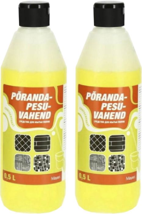 2 tk Põrandapesuvahendit Mayeri 0,5 l