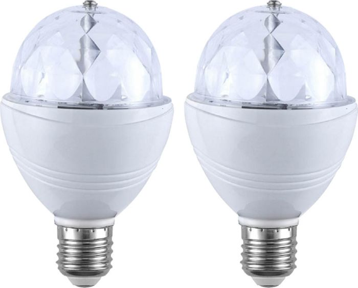 2 LED-lampi Leuchten Direkt Disco RGB