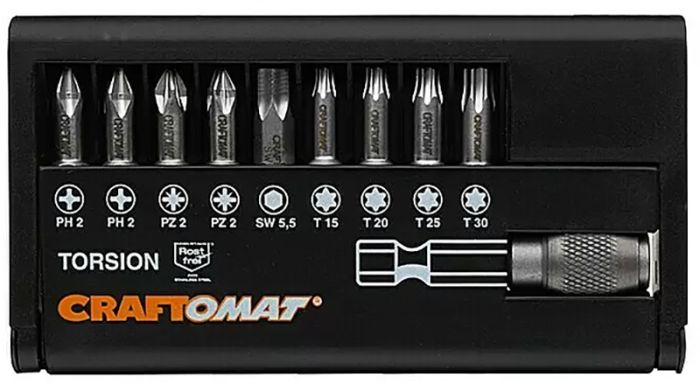Otsikute komplekt Craftomat RST 10-osaline