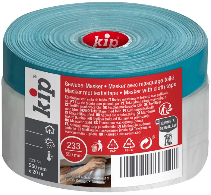 Kaitsekile+kangasteip KIP 550 mm x 20 m