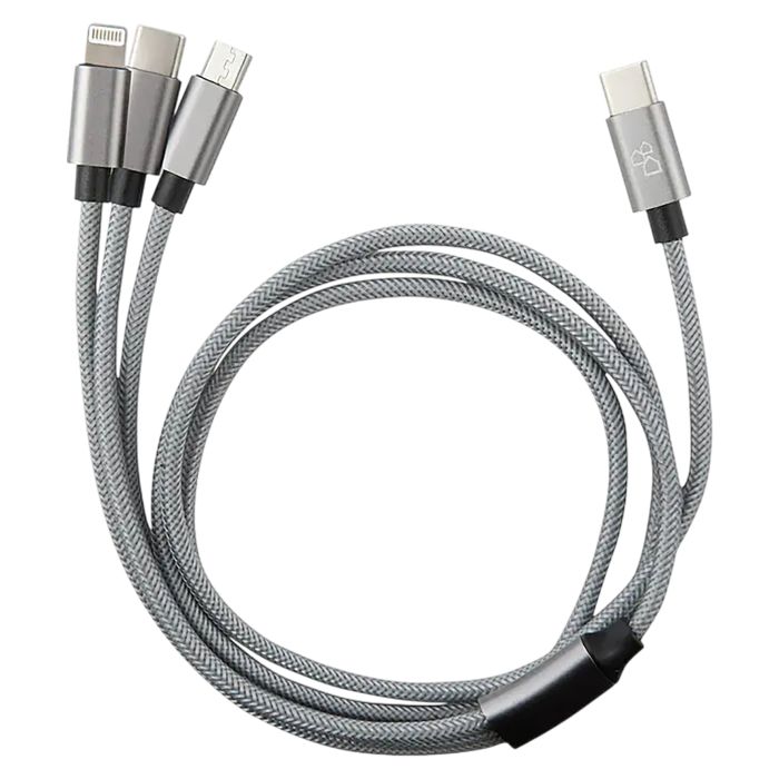 USB-laadimiskaabel Bauhaus 3in1