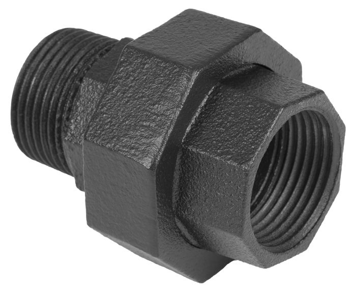 Kaksiknippel Walteco RT-58 must 3/4” x 3/4” 2 tk