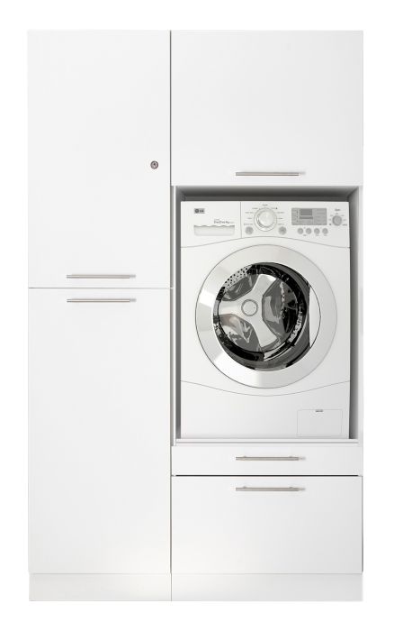 Pesumasina kapp ja kõrge kapp Respekta Clara 200 x 117,4 x 67,6 cm