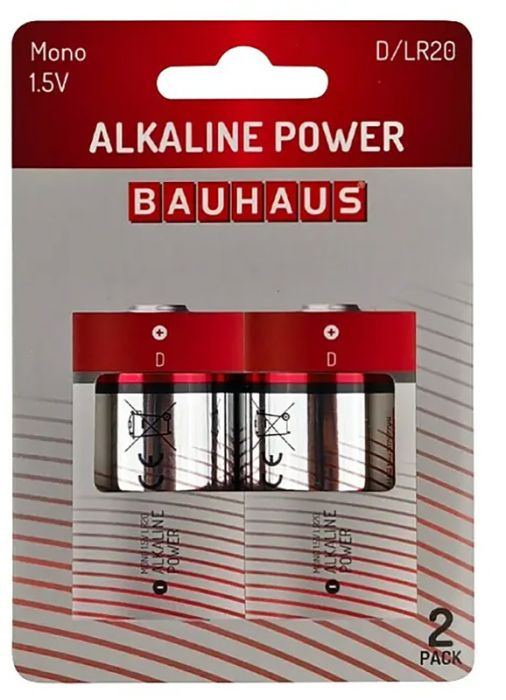 Leelispatarei Bauhaus Mono D LR20 2tk