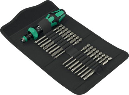 Kruvikeerajate komplekt Wera Kraftform 60 RA-R 17-osaline