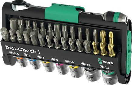 Tööriistakomplekt Wera 38-osaline