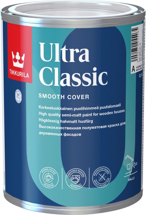 Puitfasaadivärv Tikkurila Ultra Classic A valge