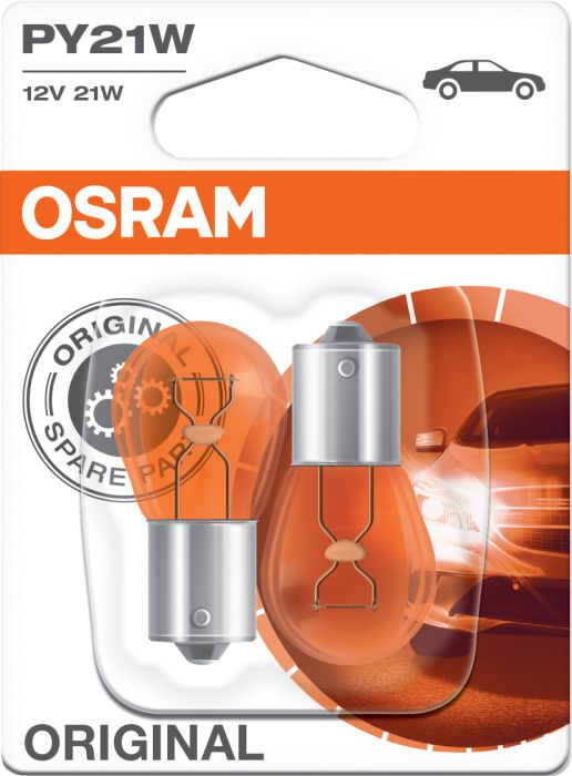 Autolamp Osram Original 7507 PY21W 2 tk