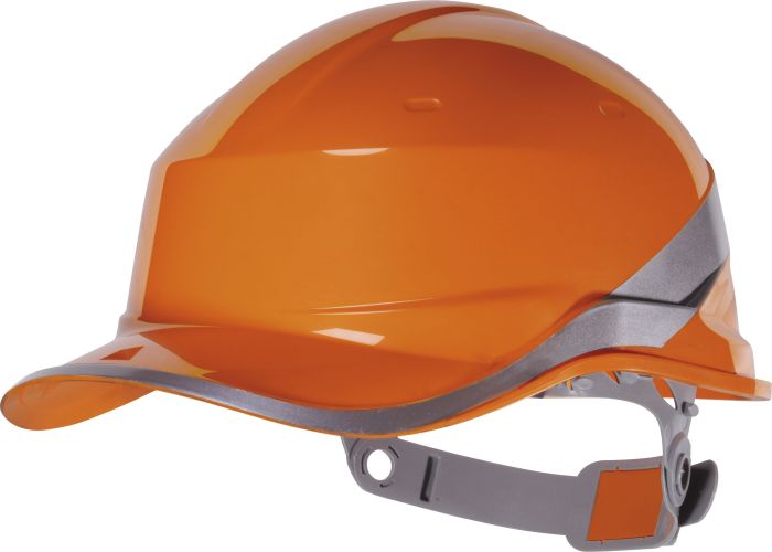 Kõrgnähtav kaitsekiiver oranž
