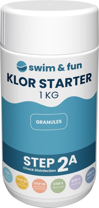 Klooripulber Quick Swim&Fun 1 kg