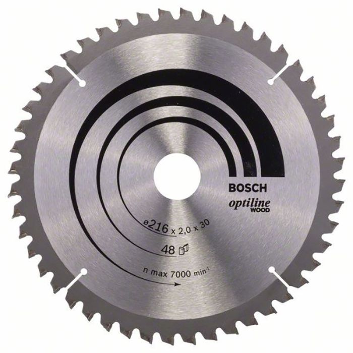 Saeketas Bosch Optiline Wood 216 x 30 mm