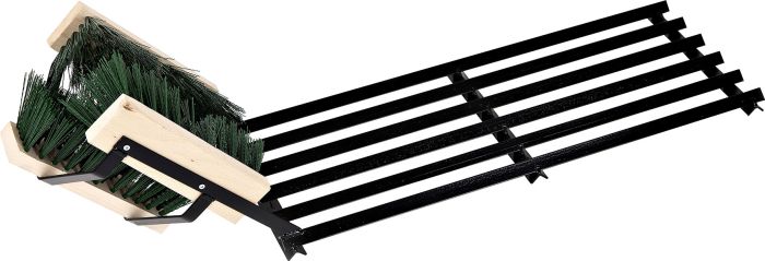 Jalatsirest 30 x 75 x 105 cm, must
