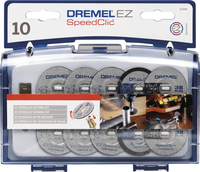 Tarvikutekomplekt Dremel SpeedClic 11-osaline