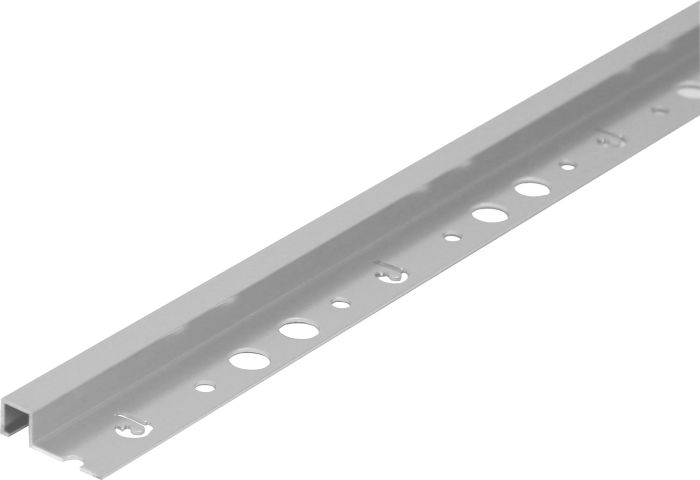 Plaadiliist Dione nelikant alu hõbedane 10 x 2700 mm