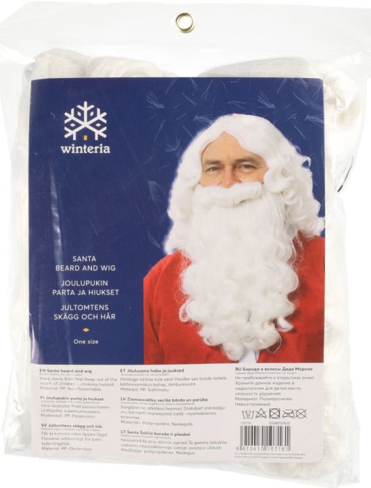 Jõuluvana habe+juuksed Winteria