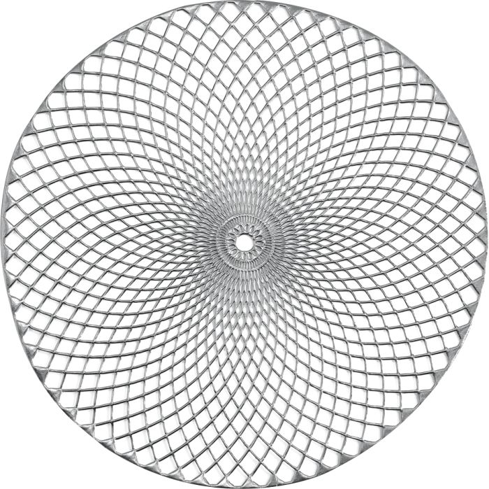 Taldrikualus Mandala, hõbedane