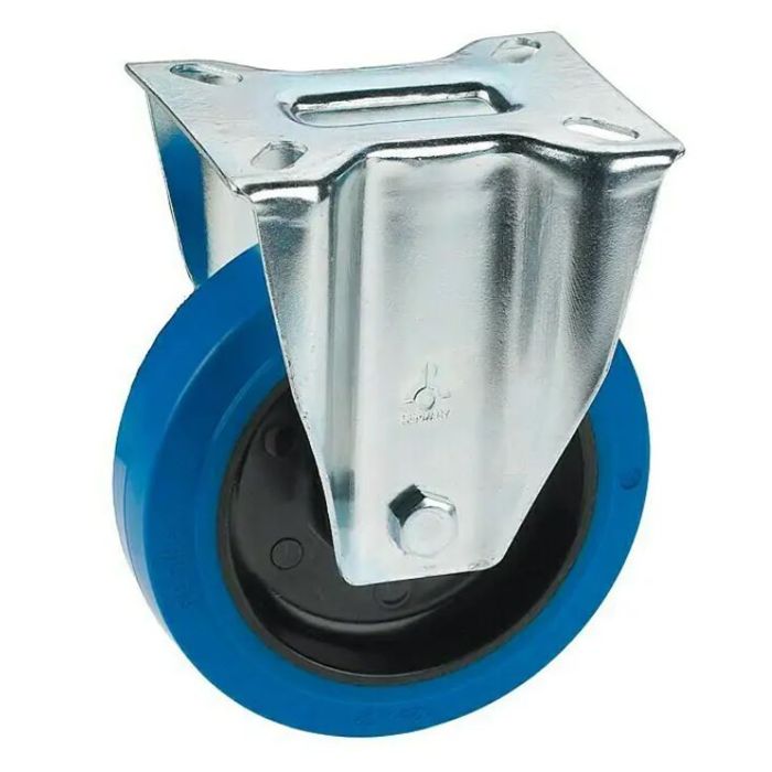 Fikseeritud ratas sinine Ø 125 mm