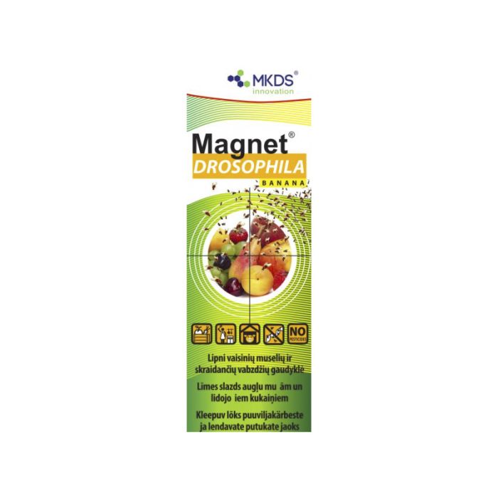 Liimpüünis äädikakärbestele Magnet Drosophila Banana