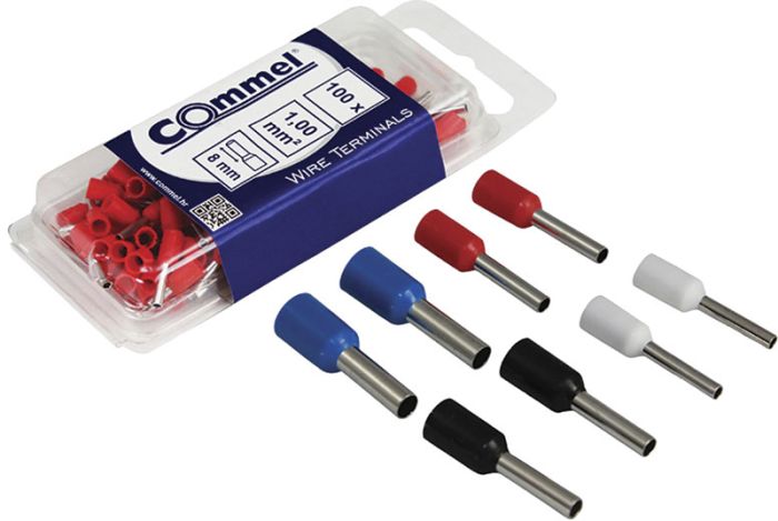 Juhtmeotsik 100 tk/pakk 2,5 mm²