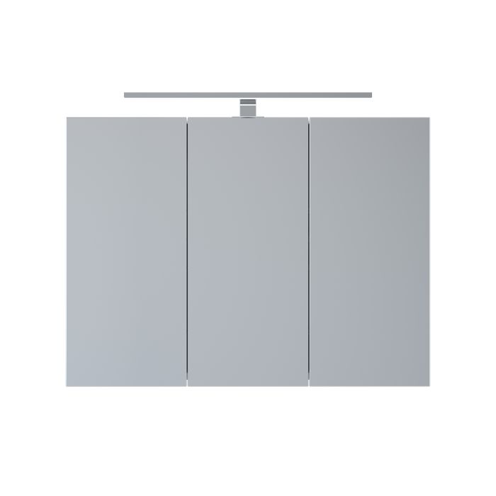 Peegelkapp Camargue Svanholm Modern 90 valge