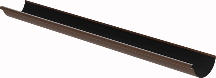 Vihmaveerenn Toode ümar RR32 tumepruun 0,6 x 125 x 3000 mm