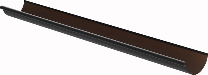 Vihmaveerenn Toode ümar 0,6 x 125 x 4000 mm must