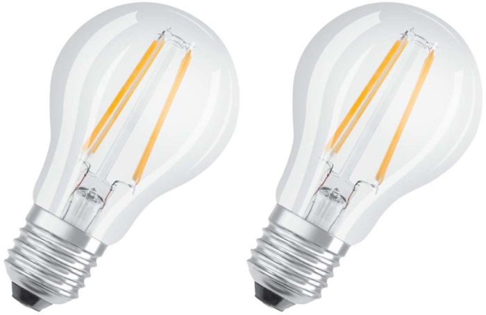 LED-lamp Osram Retrofit Classic Star Clas A 60 CL 7 W/2700 K E27 FIL 2 tk