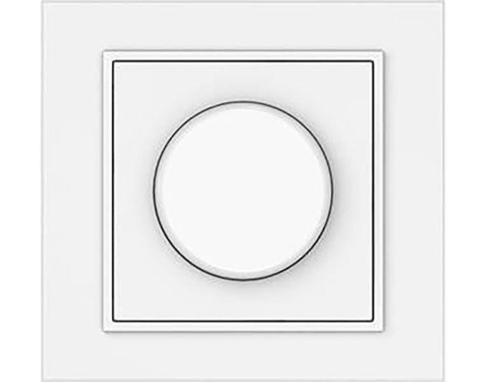 Dimmerlüliti raamiga Vilma Quadrum QR 1000 ARMP LED 1-100 W valge