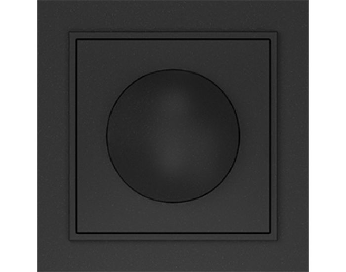 Dimmerlüliti raamiga Vilma Quadrum QR 1000 ARMP LED 1-100 W must