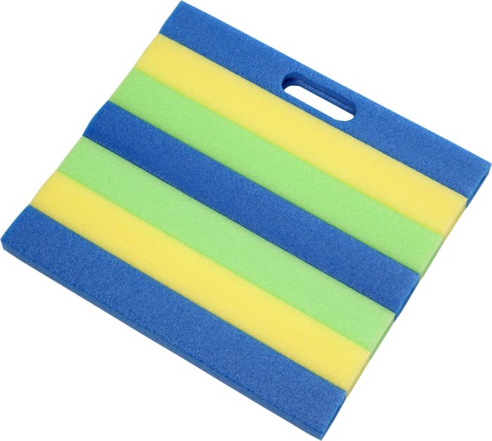 Põlve/istmepadi Tricolor 35 x 30 x 3 cm
