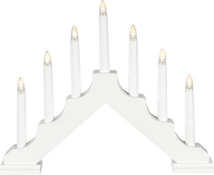LED-advendiküünal Konstsmide 7-osaline valge