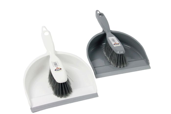 2 tk Harja ja prügikühvli komplekti Aino 34,5 cm