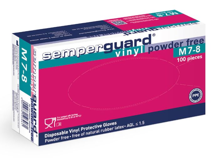 Vinüülkindad Semperguard s 10, 90 tk