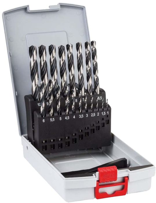 Metallipuuride komplekt Bosch PointTeQ 1-10 mm 19 tk