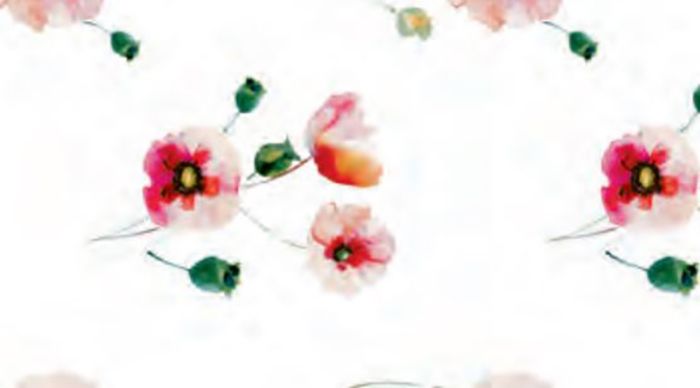 Vahakangas D-c-table® PVC-free Poppyfield 140 cm