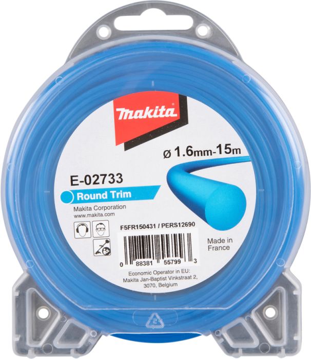 Trimmeri jõhv Makita 1,6 mm x 15 m