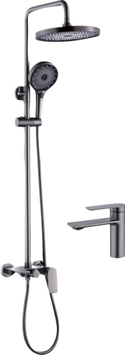 Valamusegisti Platinum JS02GR ja Dušikomplekt Platinum JS09GR