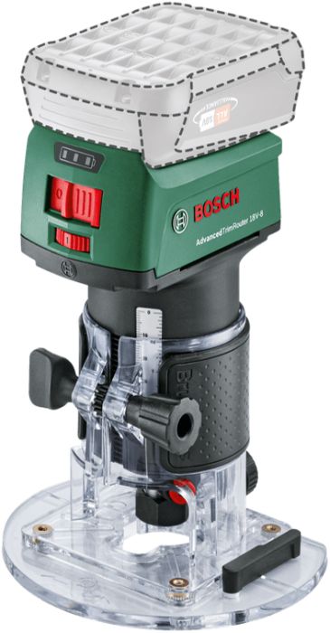 Akuülafrees Bosch AdvancedTrimRouter 18V-8