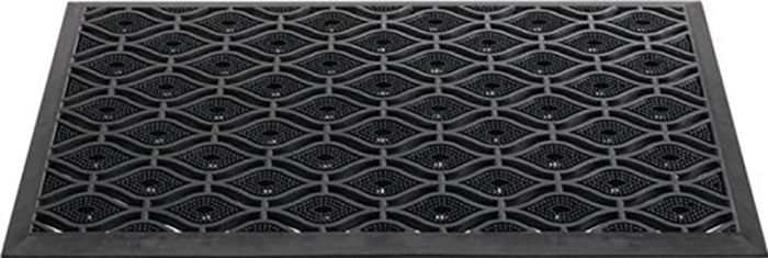 Kummimatt Armada 45 x 75 cm, must