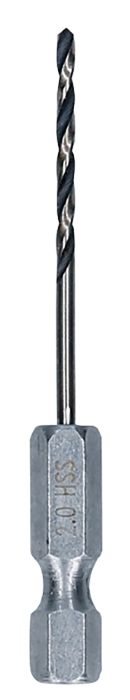 Metallipuur Bosch HSS Pointteq Hex 2 mm