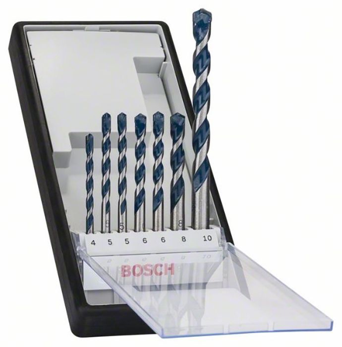 Betoonipuuride komplekt Bosch 4-10 mm 7 tk