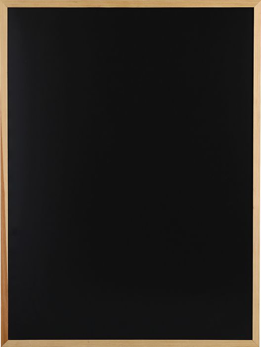 Tahvel 80 x 60 cm, must