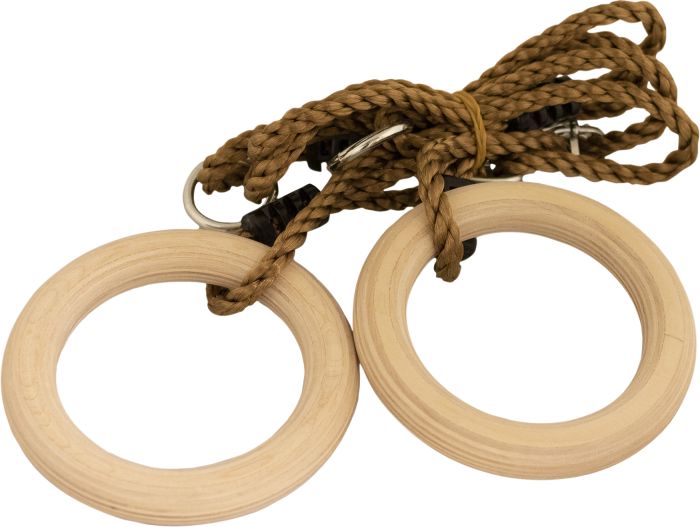 Võimlemisrõngad köiega