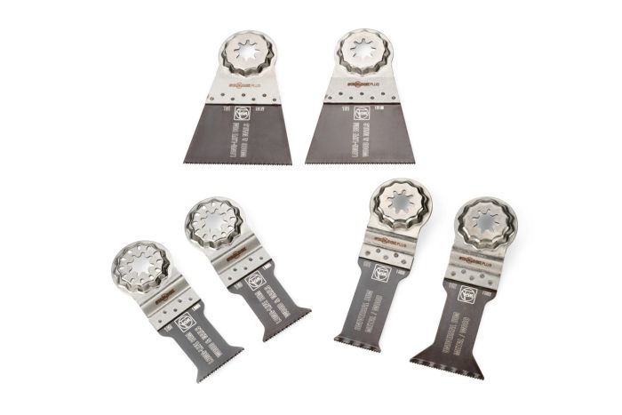 Terade komplekt Fein Starlock plus Best of wood % metal 6 tk