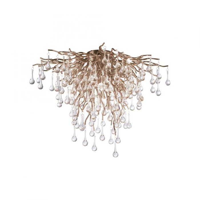 Laevalgusti Paul Neuhaus Icicle Ø 50 cm messing